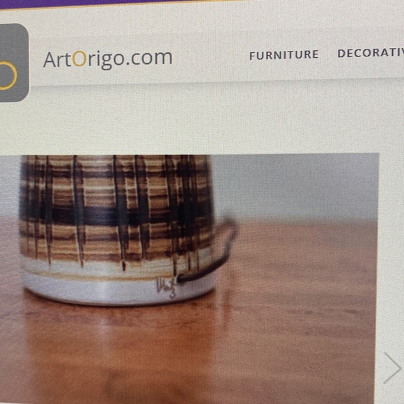 Gordon Martz, Marshall Studios inc. Stoneware Table Lamp Real!! - Picture 9 of 10